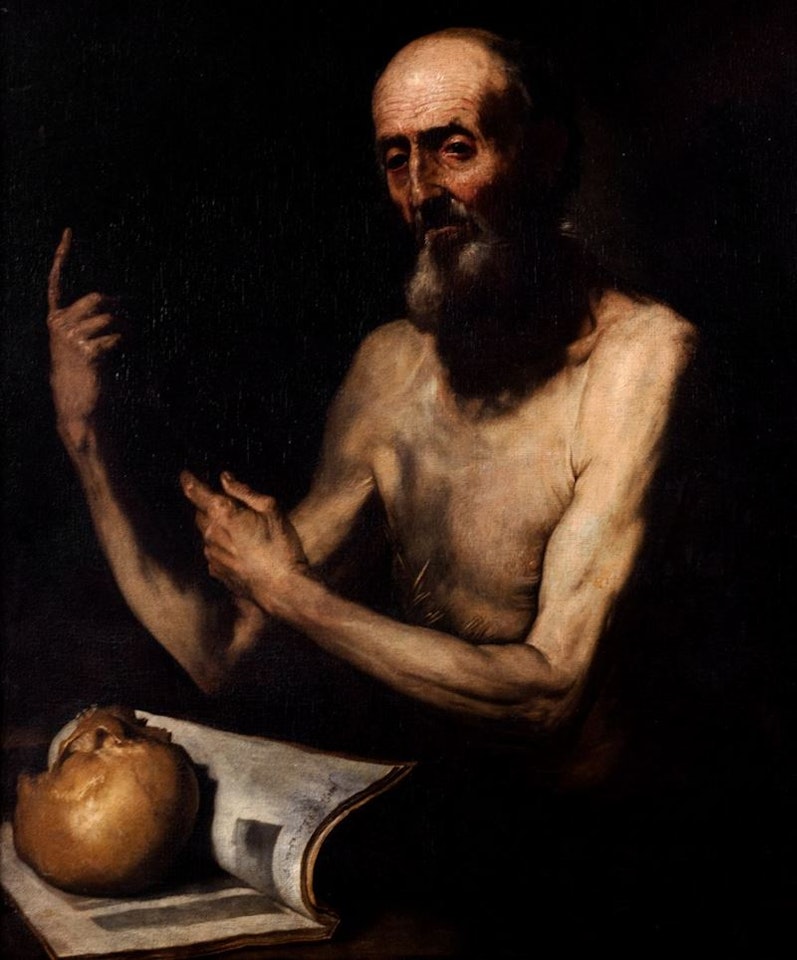 Saint Jerome by Jusepe de Ribera