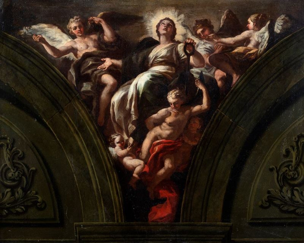 Allegory of Hope by Francesco Solimena