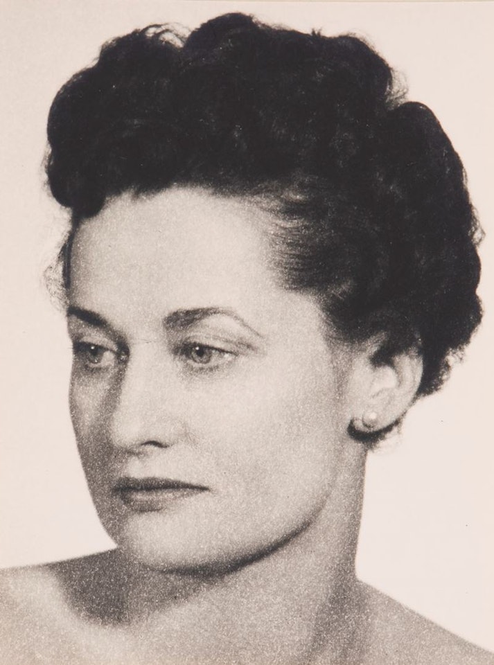 Untitled (Woman"s portrait), years 1930/1940 by Man Ray