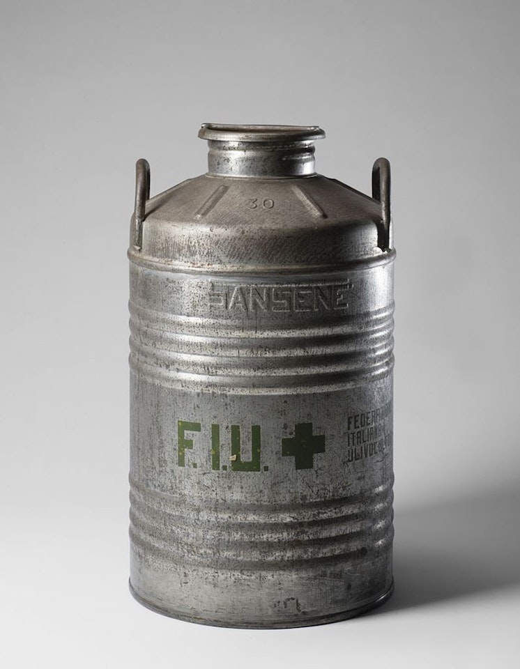 Oil can FIU by Joseph Beuys