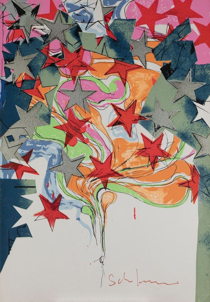 Tutte stelle by Mario Schifano