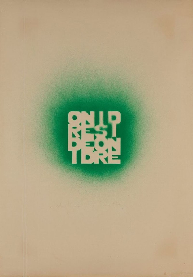 Ordine e disordine by Alighiero Boetti