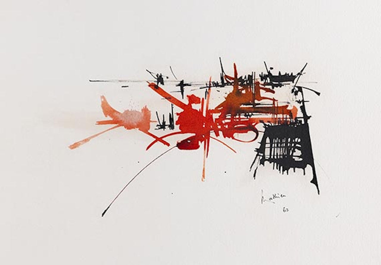 Komposition by Georges Mathieu