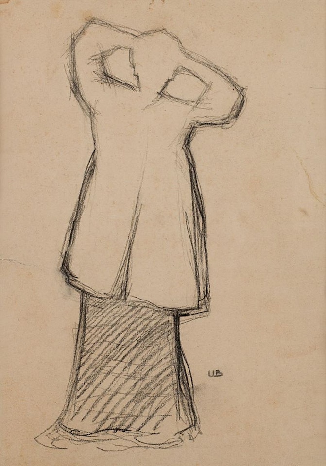 Donna che si pettina by Umberto Boccioni