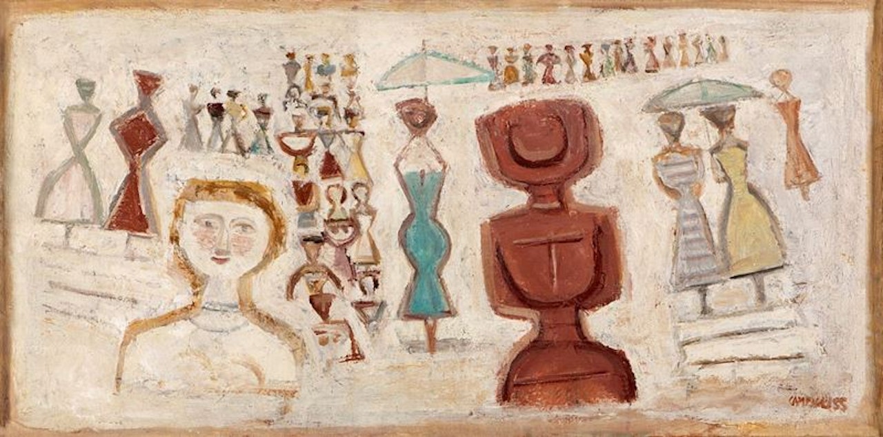 Paesaggio by Massimo Campigli
