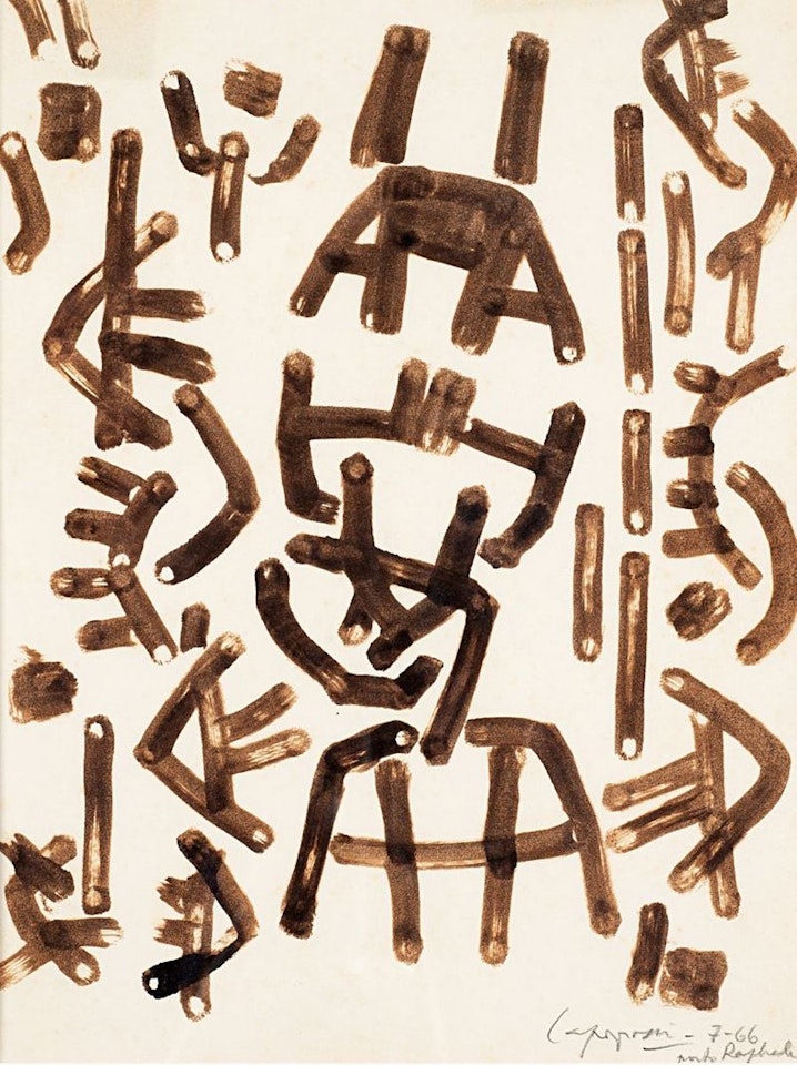Composition by Giuseppe Capogrossi