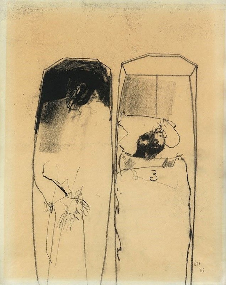 Study for C.B. by David Hockney