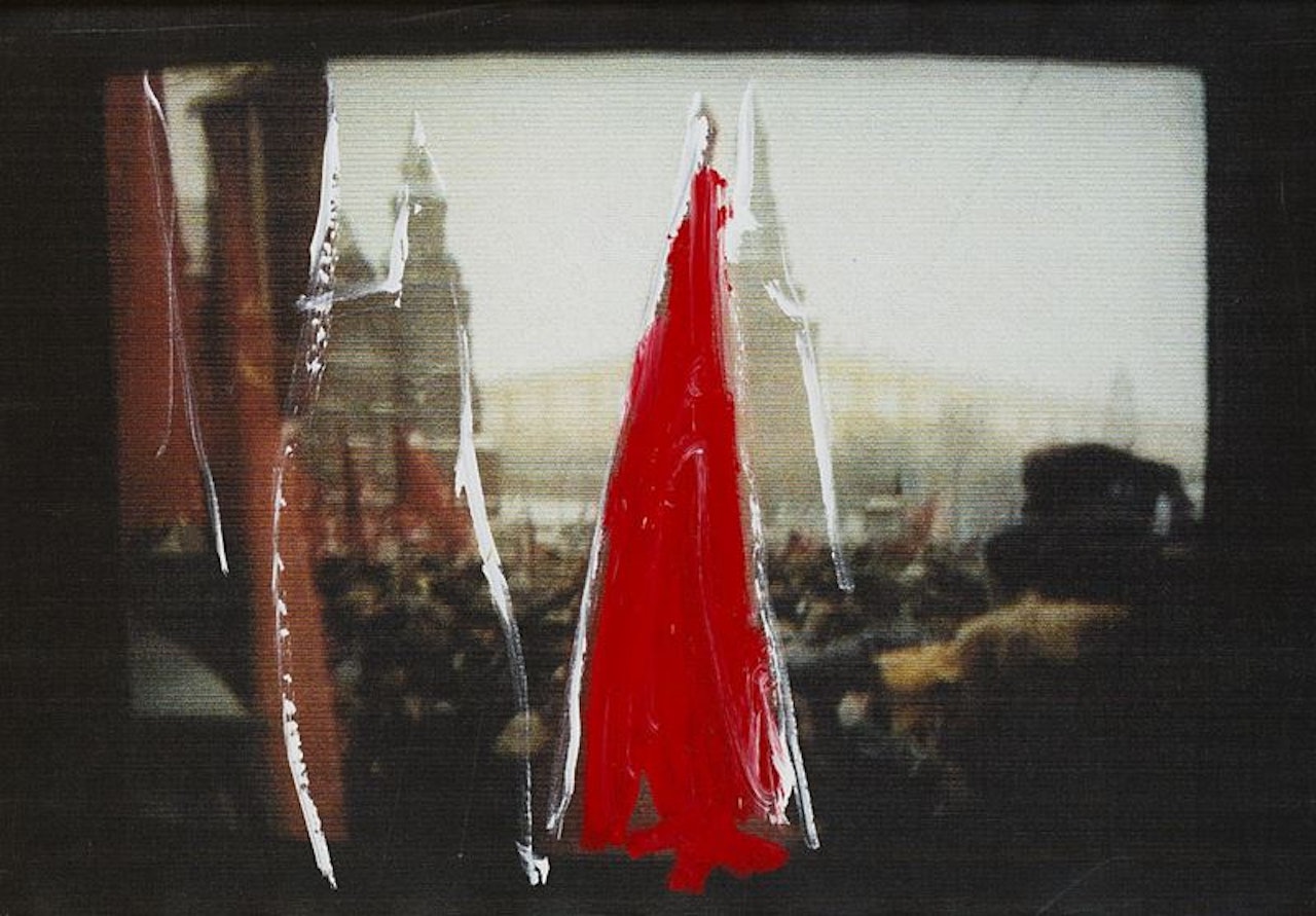 Untitled (Monitor) by Mario Schifano