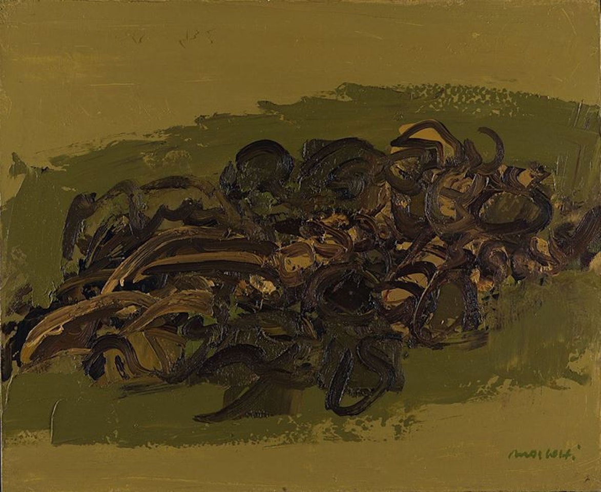 Sunflowers by Ennio Morlotti