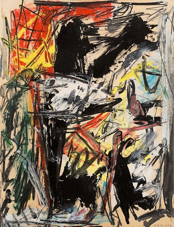 Studio per sopraffazione n. 1 by Emilio Vedova
