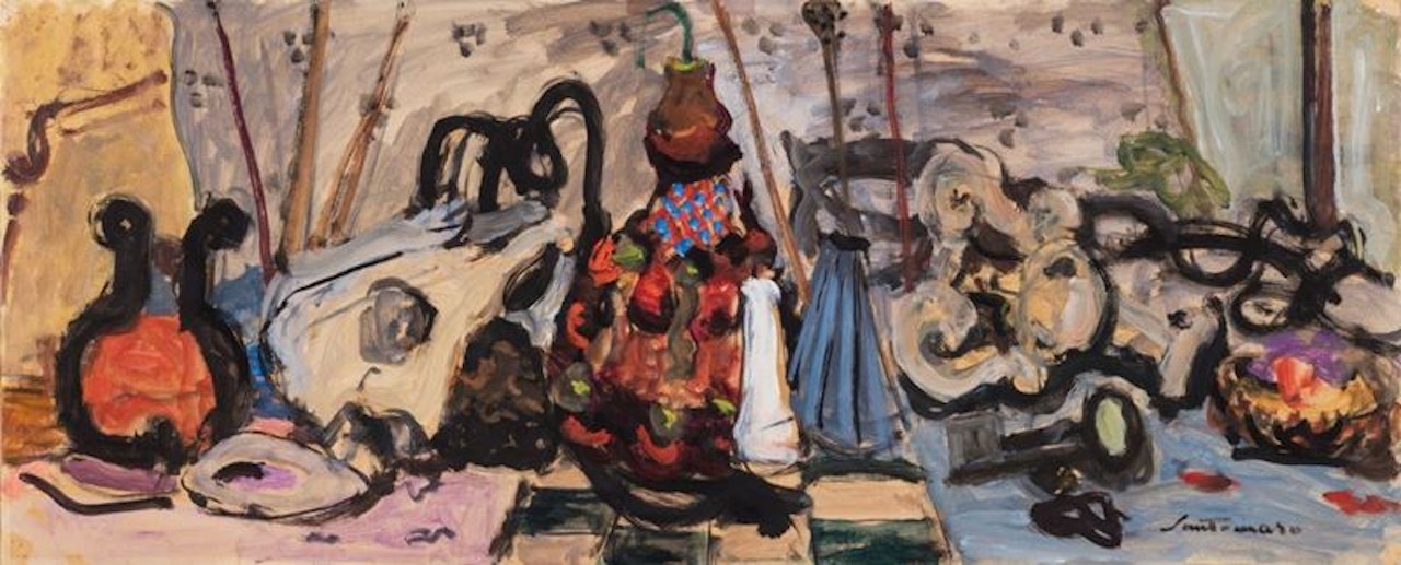 Still life by Giuseppe Santomaso