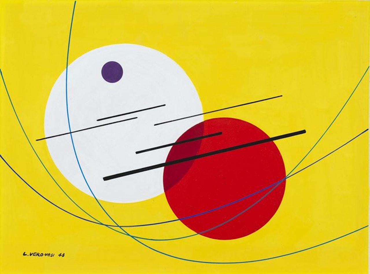 Composizione P by Luigi Veronesi