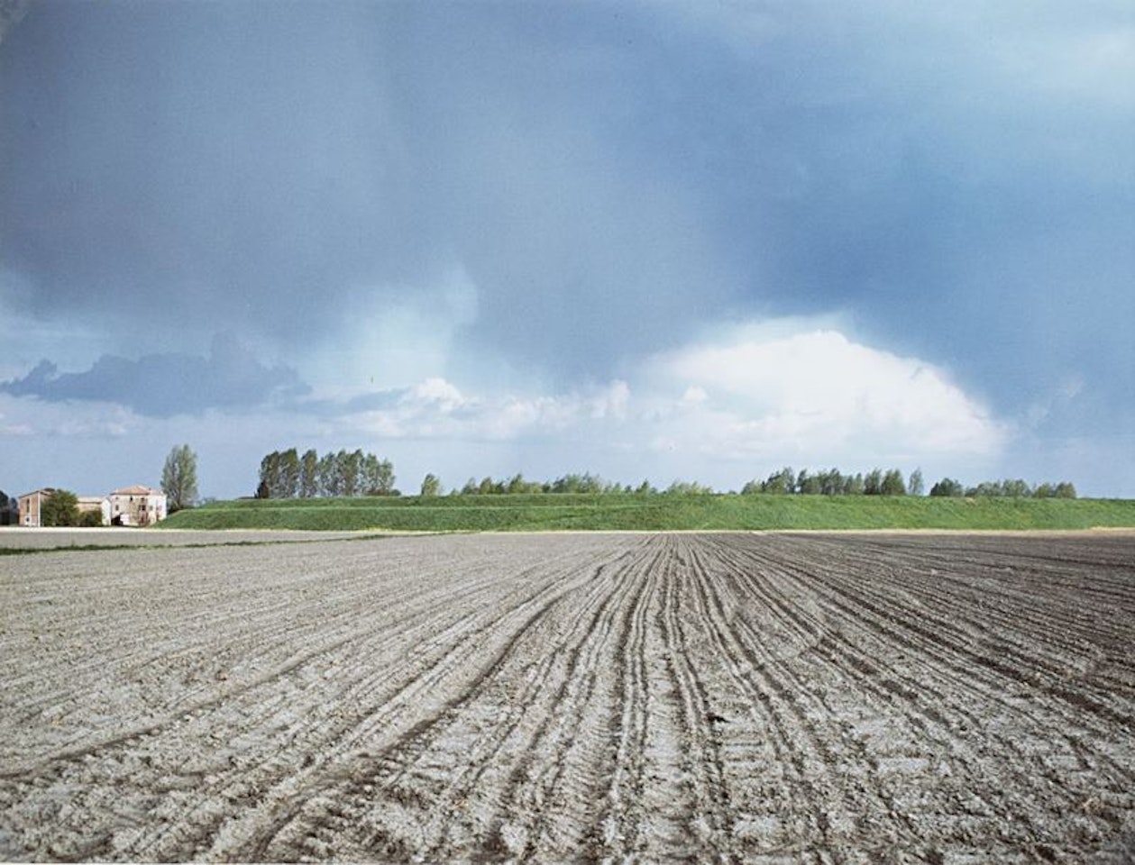 Pianura Padana, from the series "Il profilo delle nuvole" by Luigi Ghirri