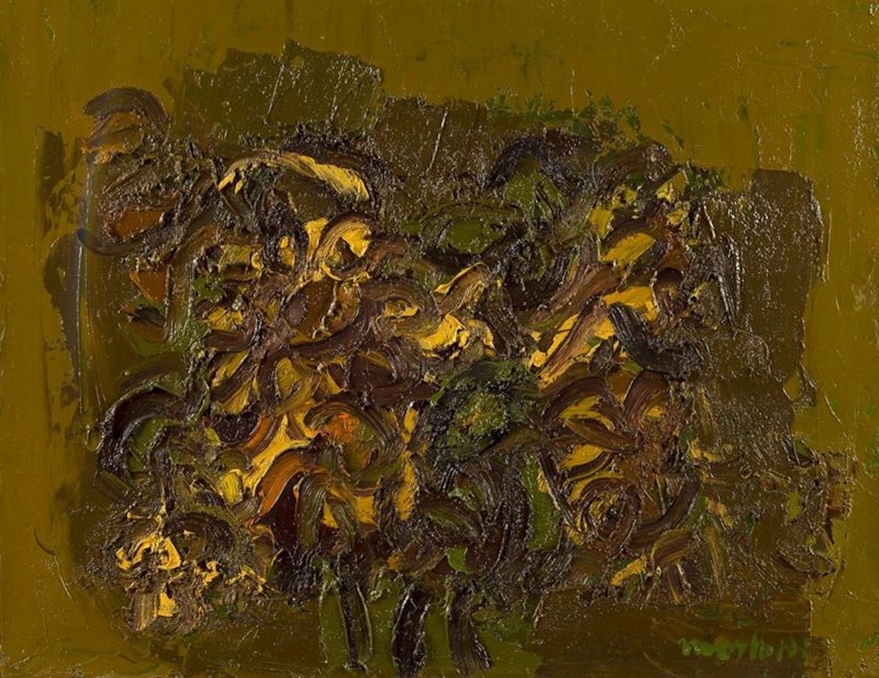 Sunflowers by Ennio Morlotti