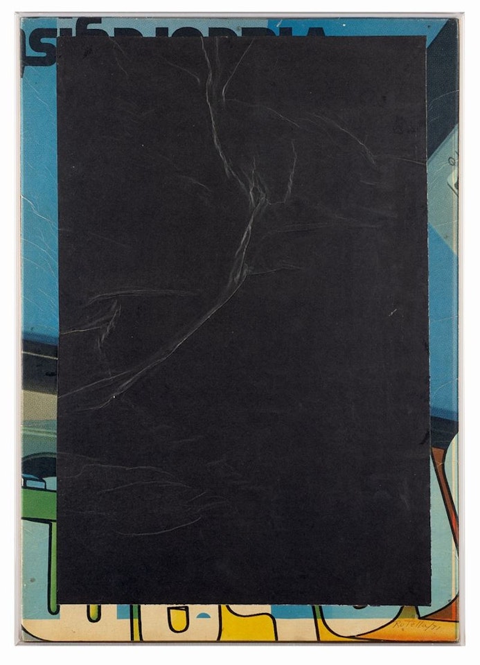 Untitled by Mimmo Rotella