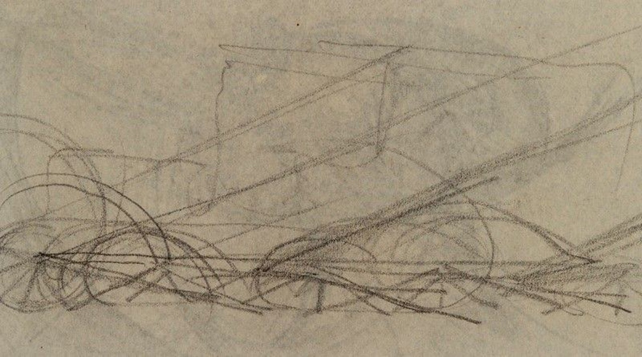 Speed line + vortex by Giacomo Balla