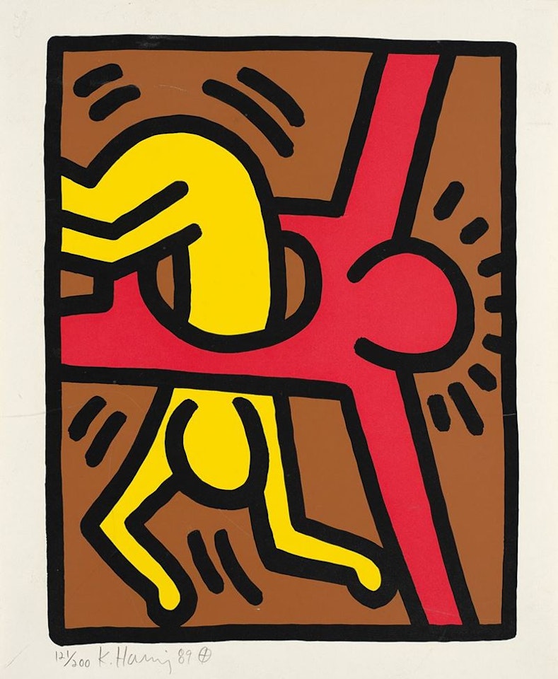 Pop Shop IV: one print by Keith Haring