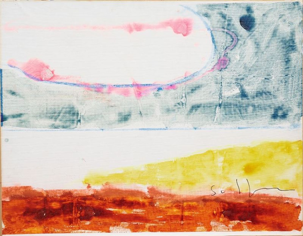 Untitled, end 80s by Mario Schifano