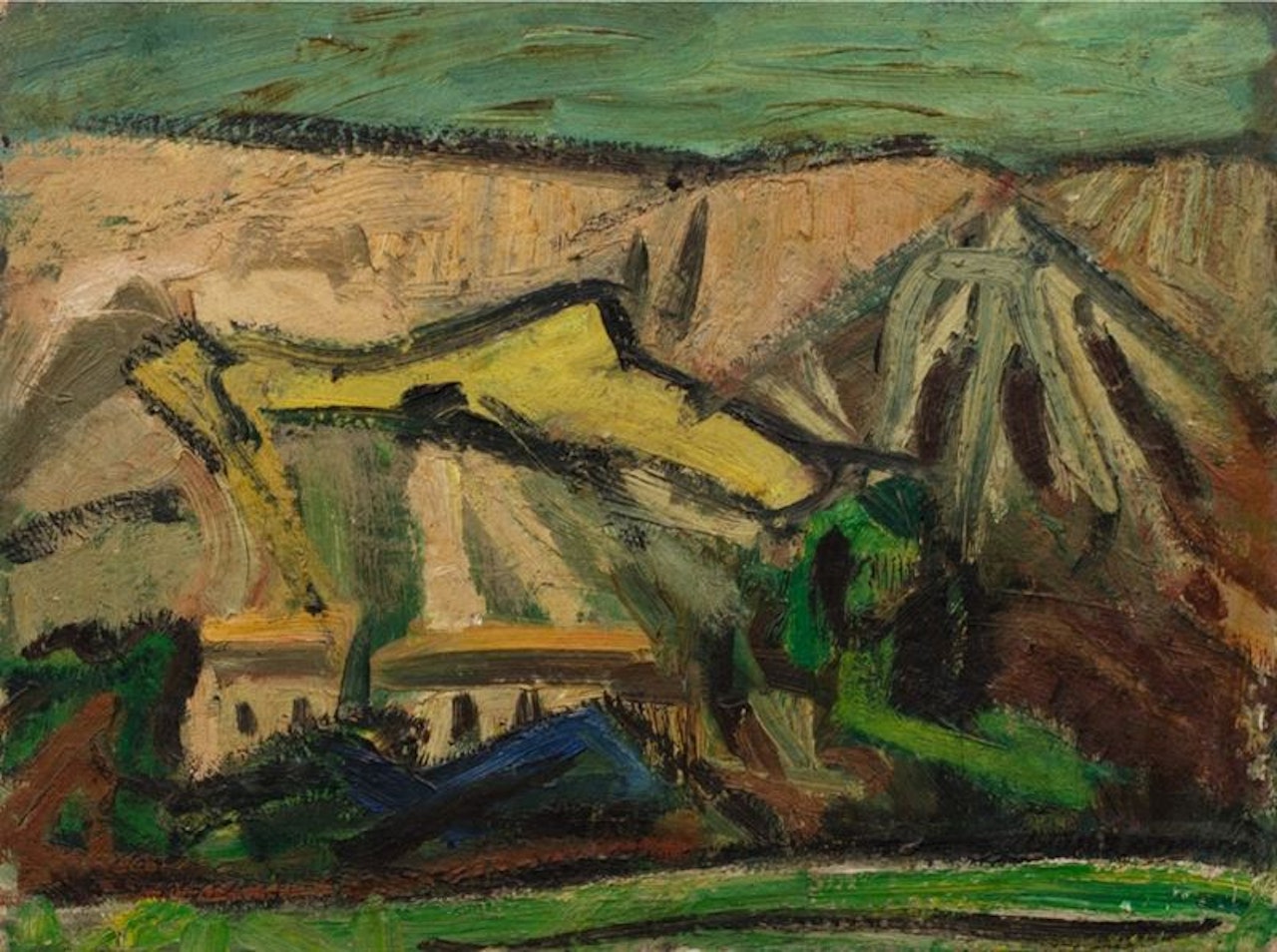 Appenino Emiliano by Ennio Morlotti