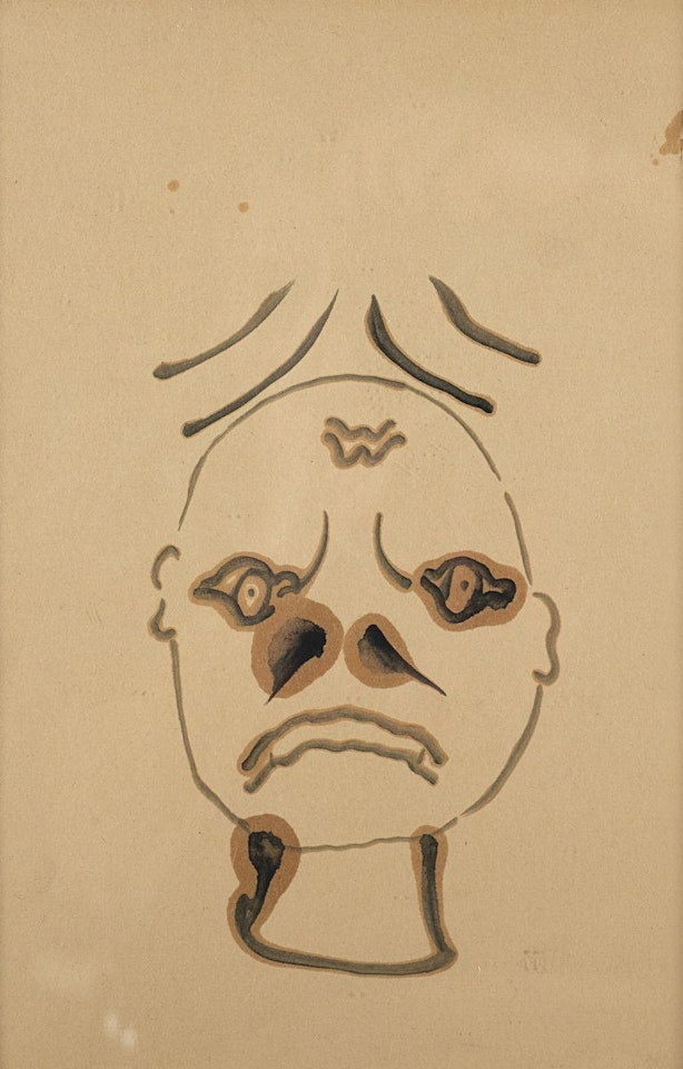 Doppio ritratto by Francesco Clemente