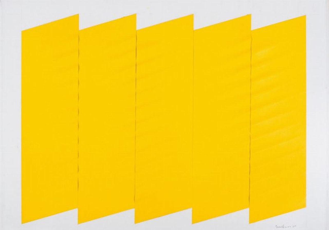 Yellow by Agostino Bonalumi