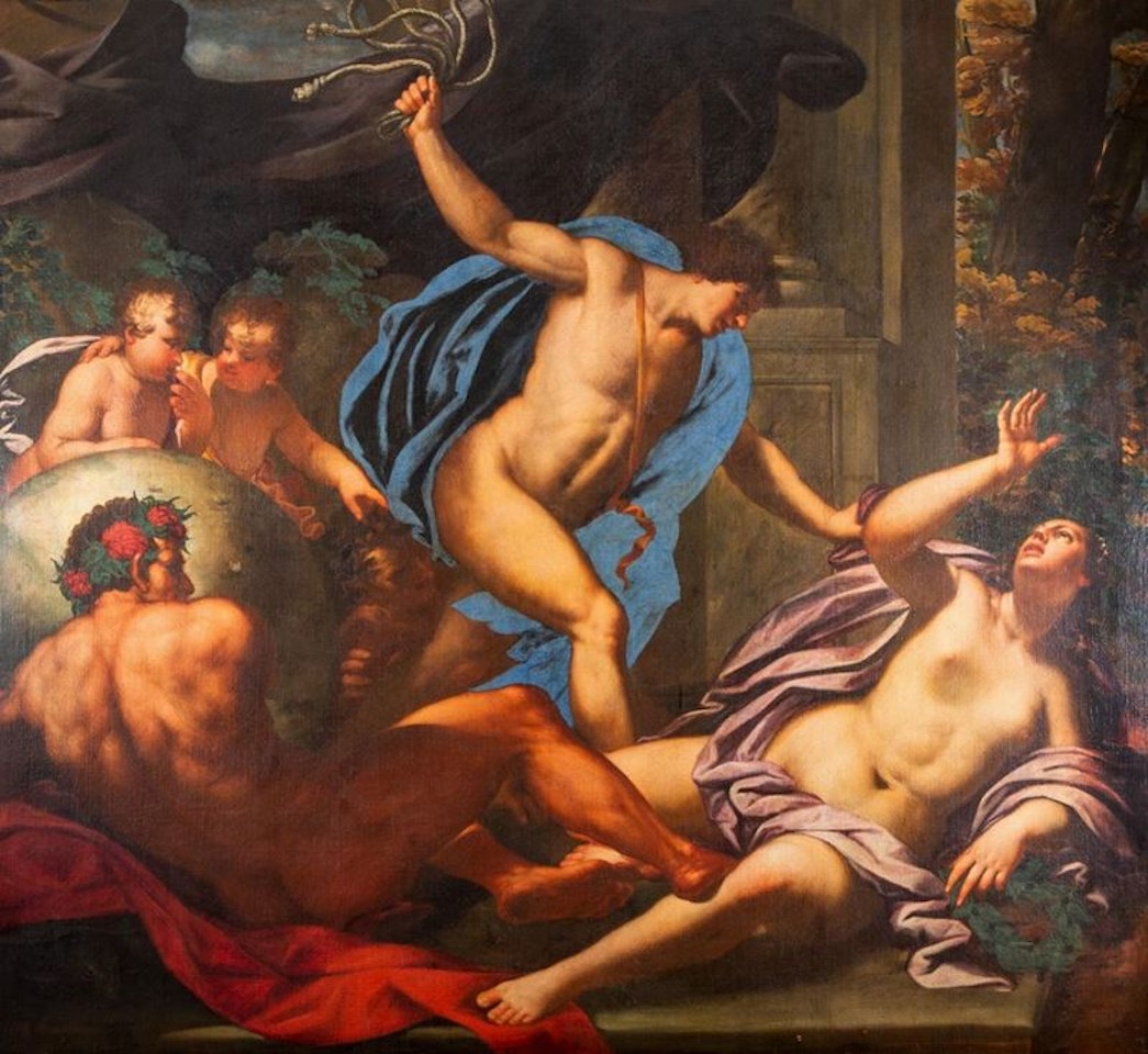 Allegorical scenes by Venetian School