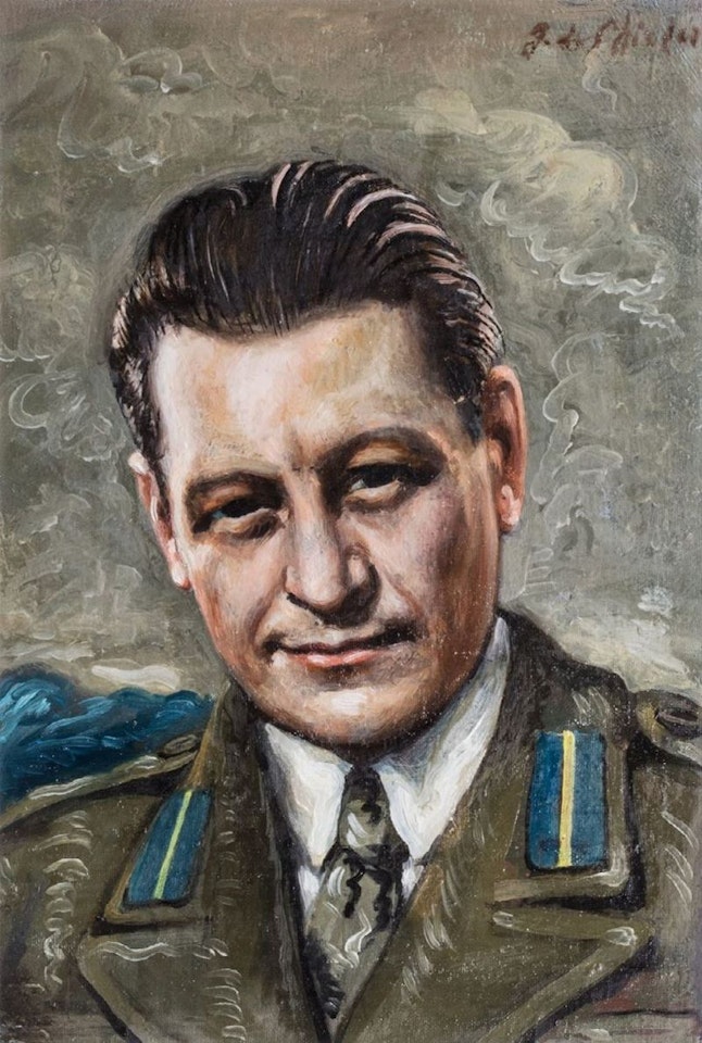 Portrait of Anton Germano Rossi, 1947/"48 by Giorgio de Chirico