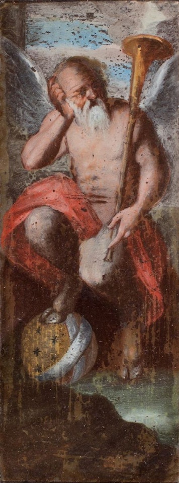 Allegory of Time by Neapolitan School