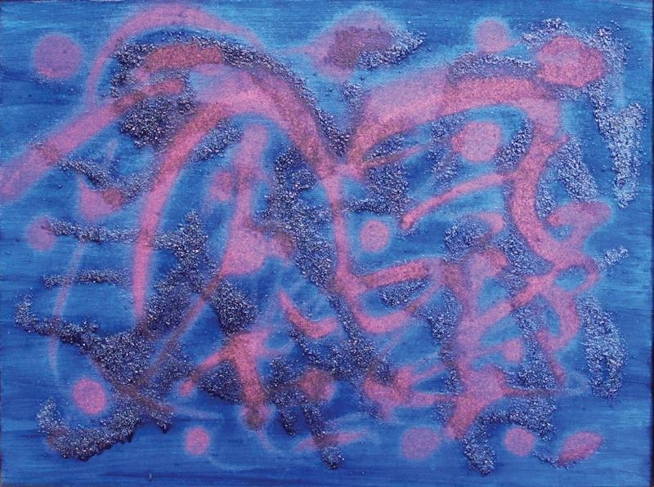 Cangiante blu by Giulio Turcato