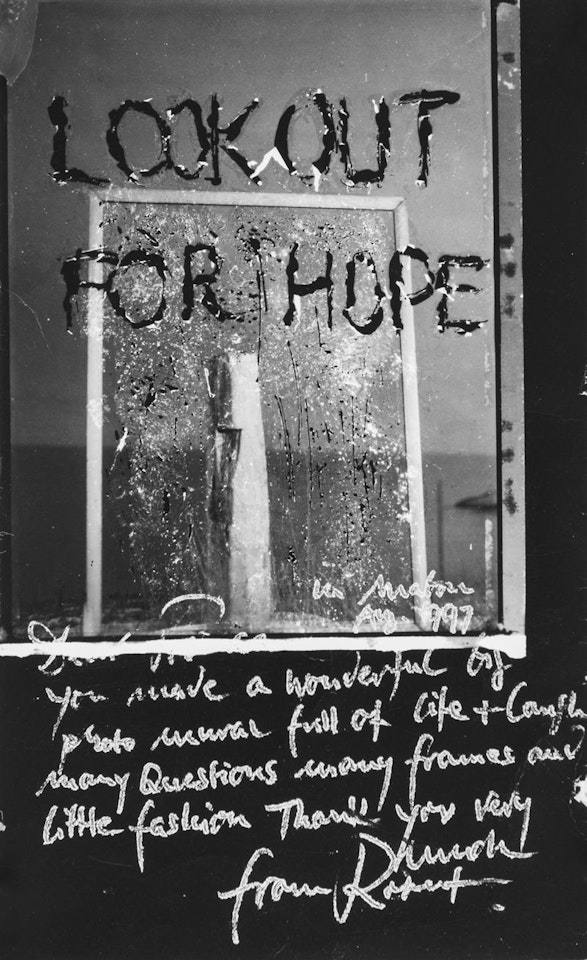 Look out for hope, Mabou by Robert Frank