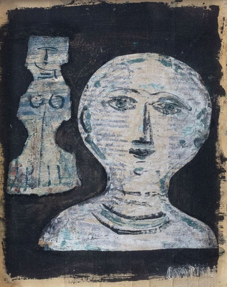 Head by Massimo Campigli