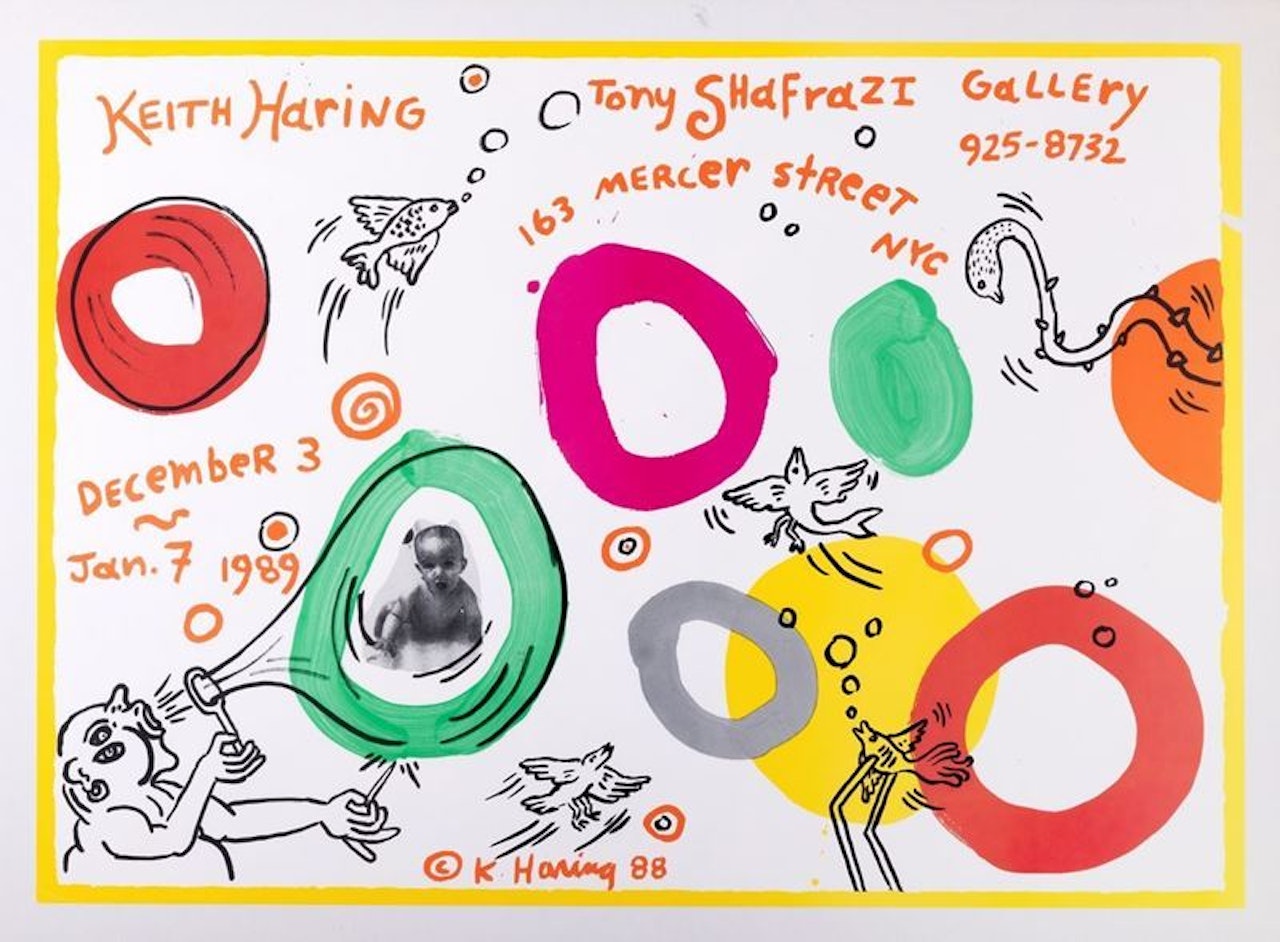 Tony Shafrazi Gallery by Keith Haring