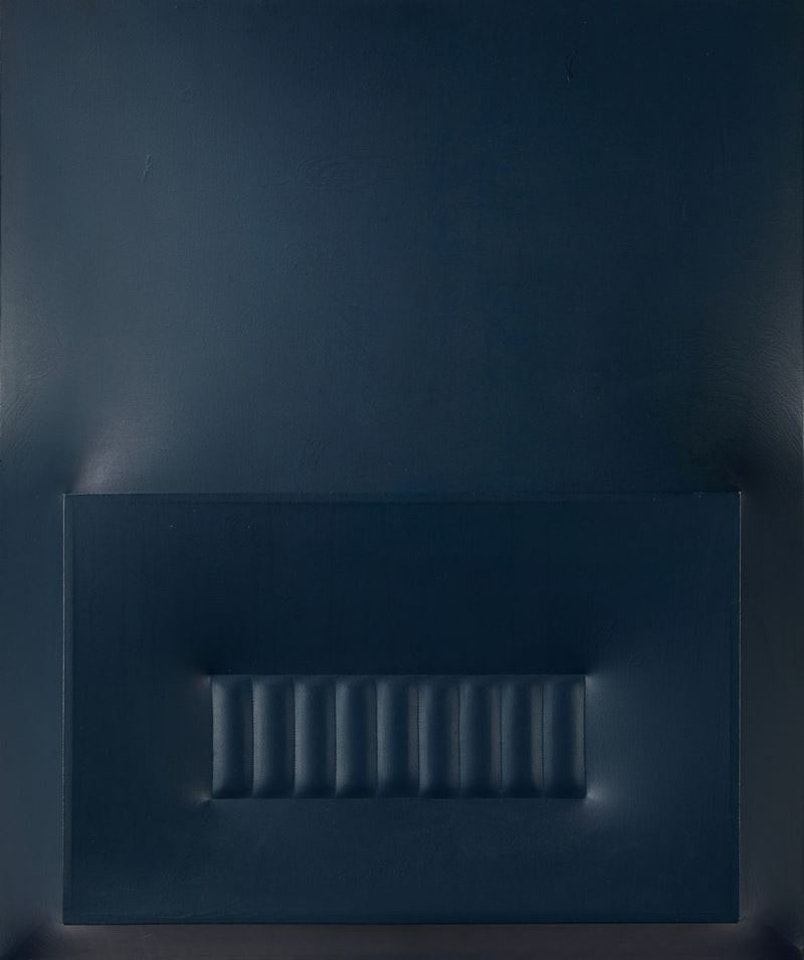 Grigio azzurro by Agostino Bonalumi