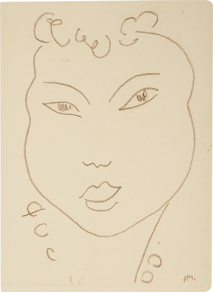 Les yeux de Berthe by Henri Matisse