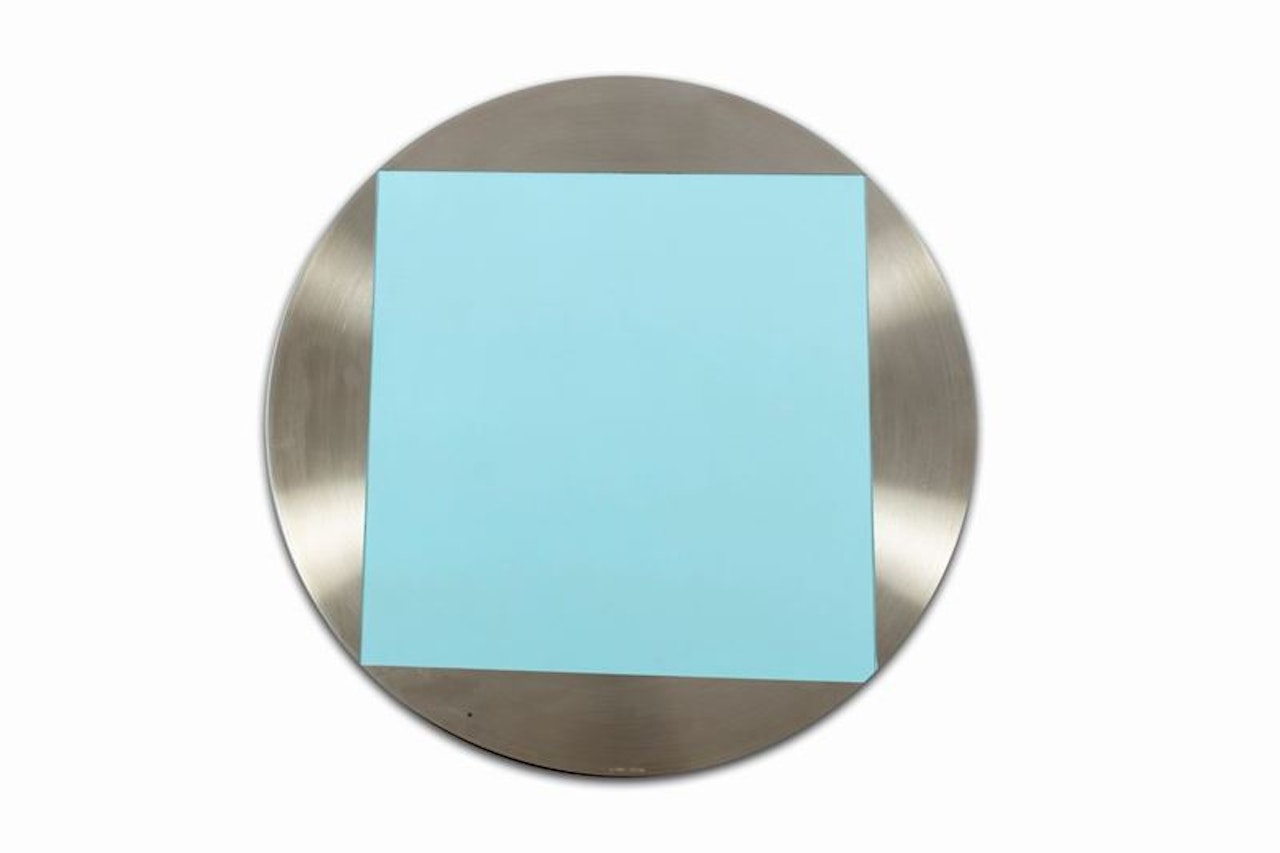 Quadrato azzurro by Getulio Alviani