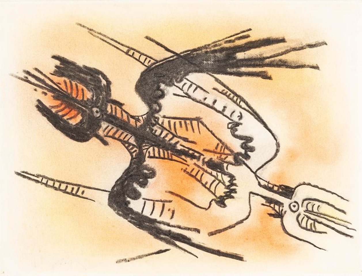 Uccelli by Wifredo Lam