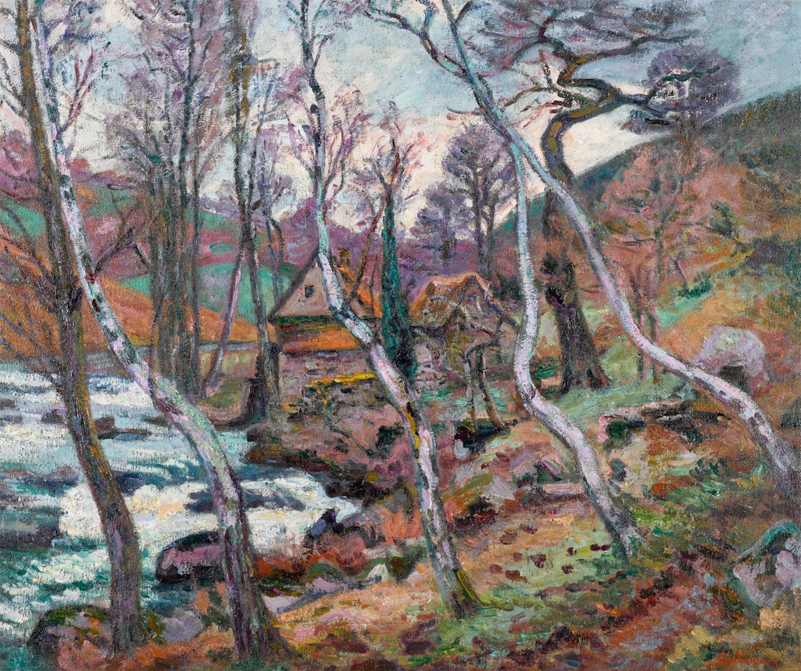 Le Moulin Bouchardon, Creuse by Armand Guillaumin