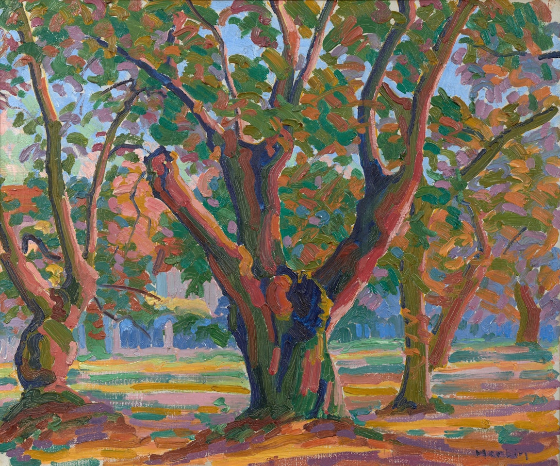 Arbres by Auguste Herbin
