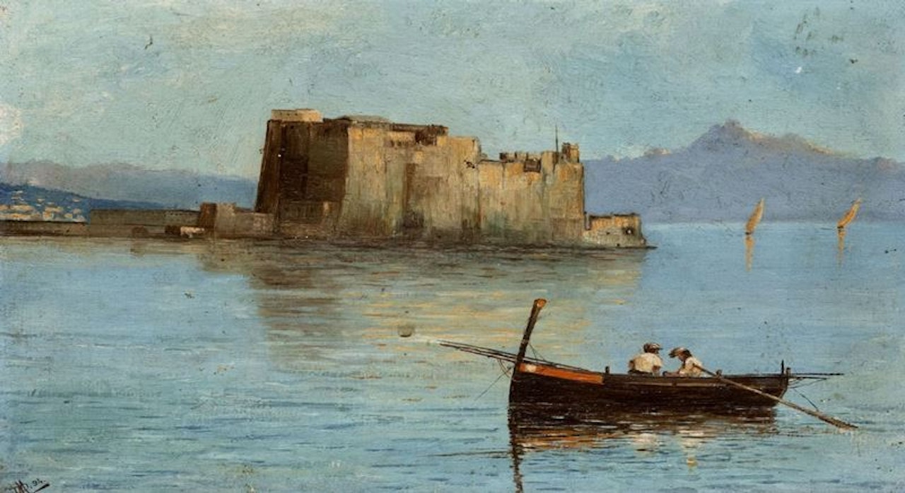 Naples, Castel dell"Ovo by Neapolitan School