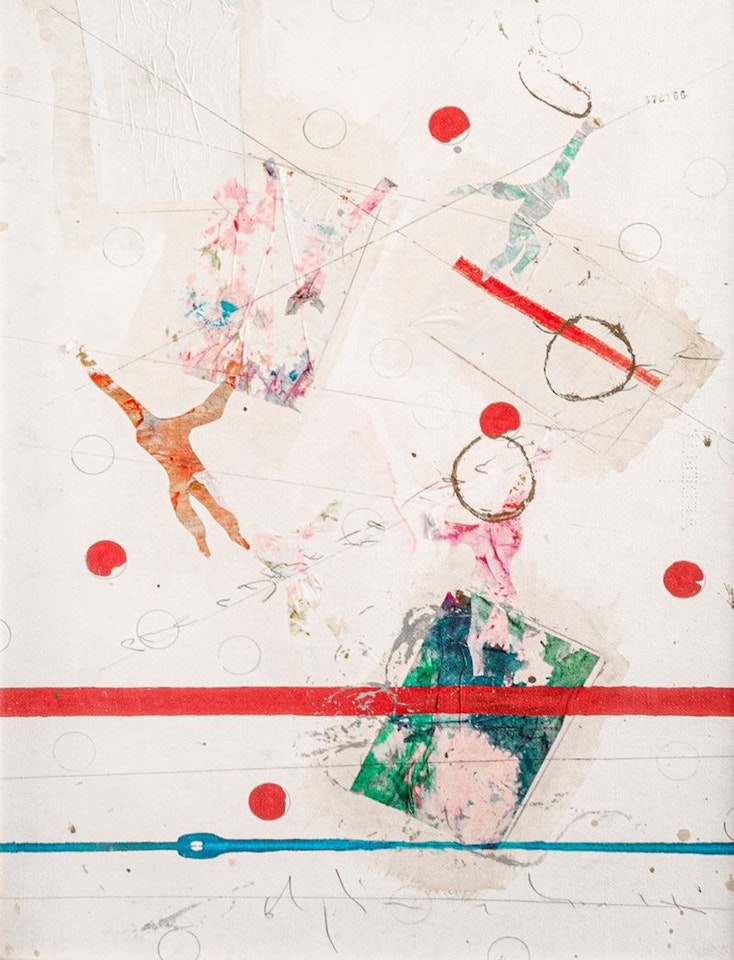 Untitled (Prendere la tangente) by Alighiero Boetti