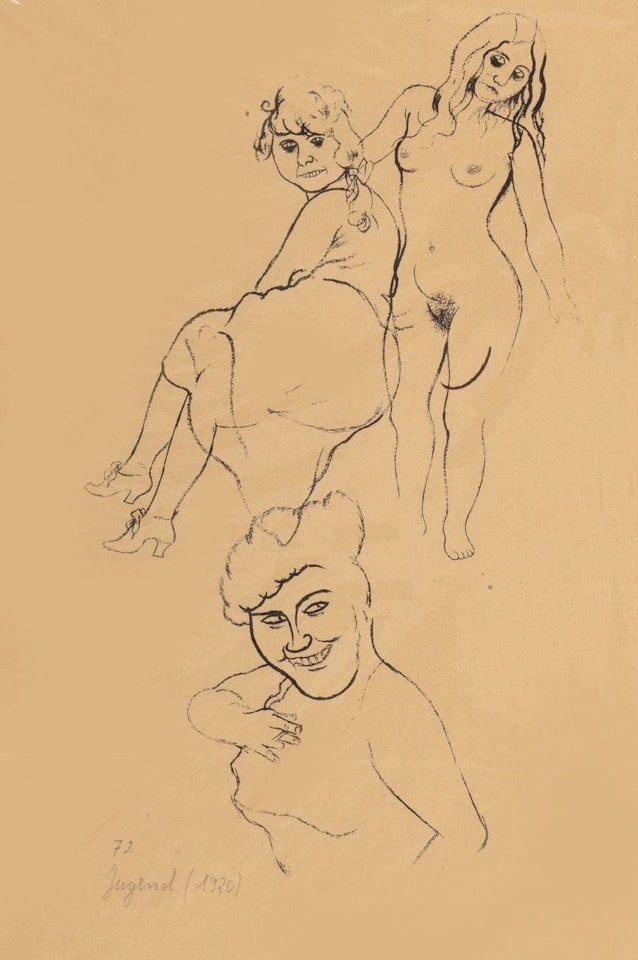 Jugend (Ecce homo n ° 72) by George Grosz
