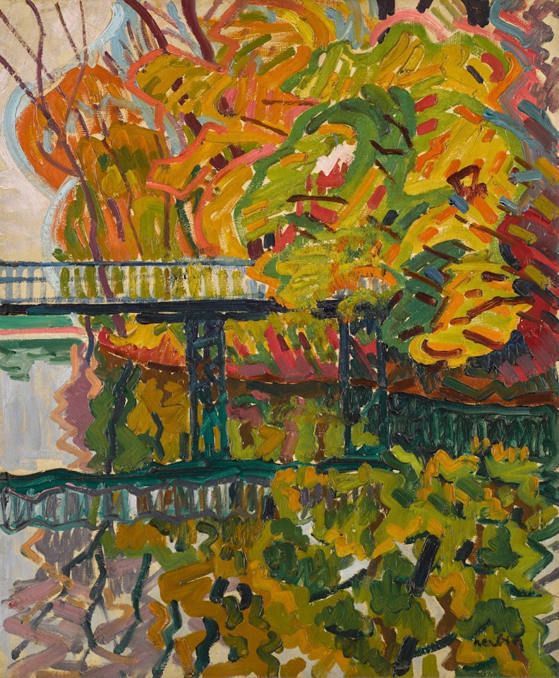 Le Pont de Bois by Auguste Herbin
