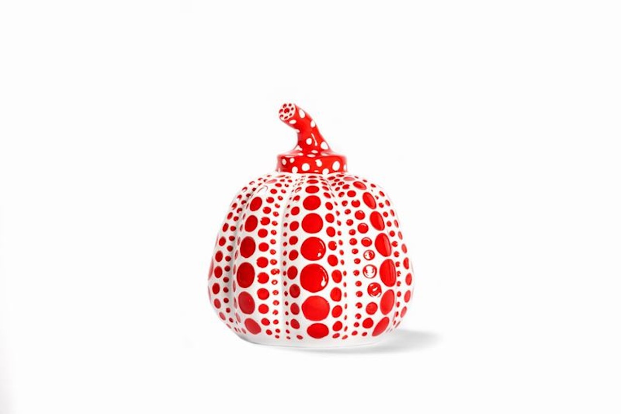 Pumpkin (red) by Yayoi Kusama