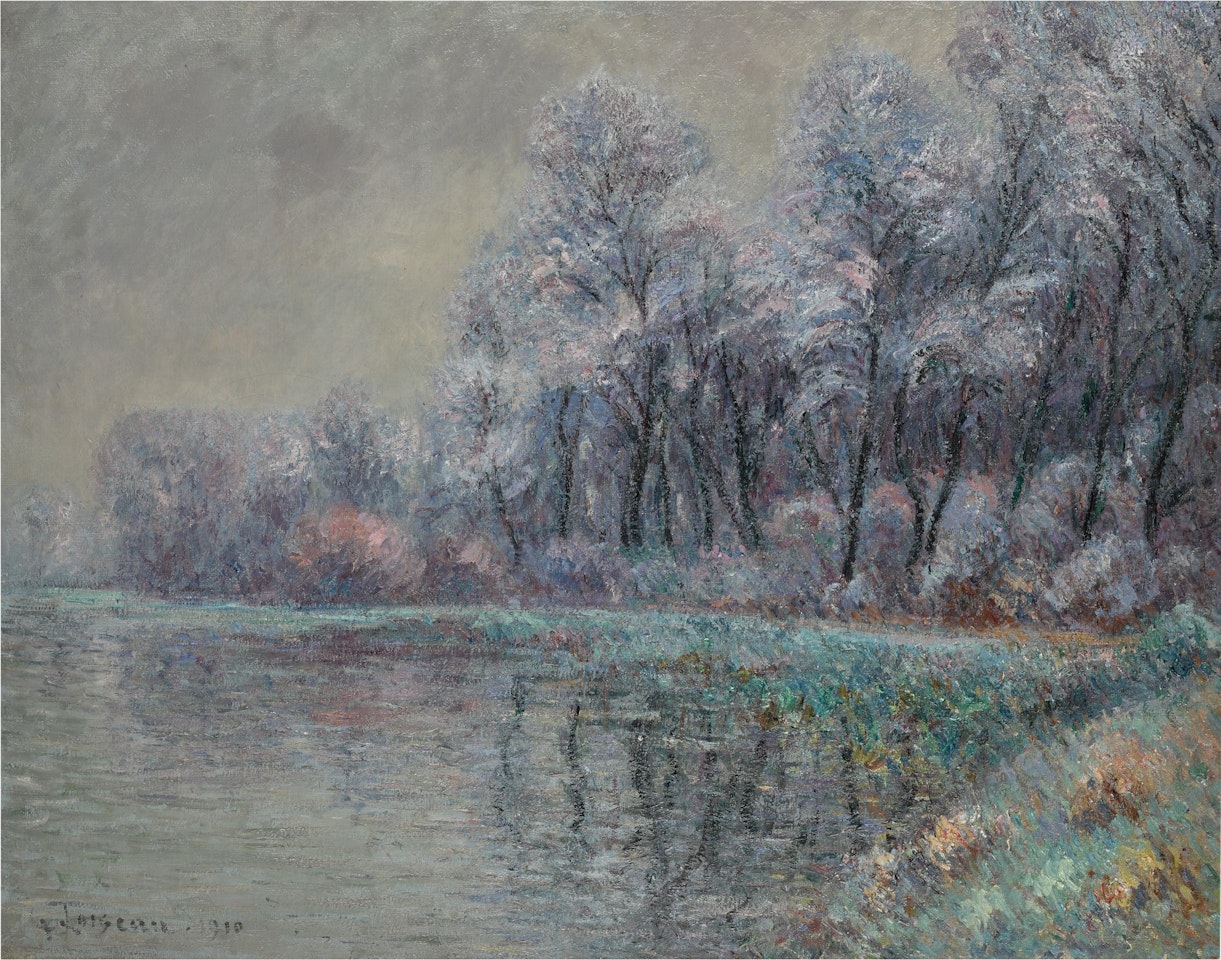 Le Givre ou Effet de givre by Gustave Loiseau