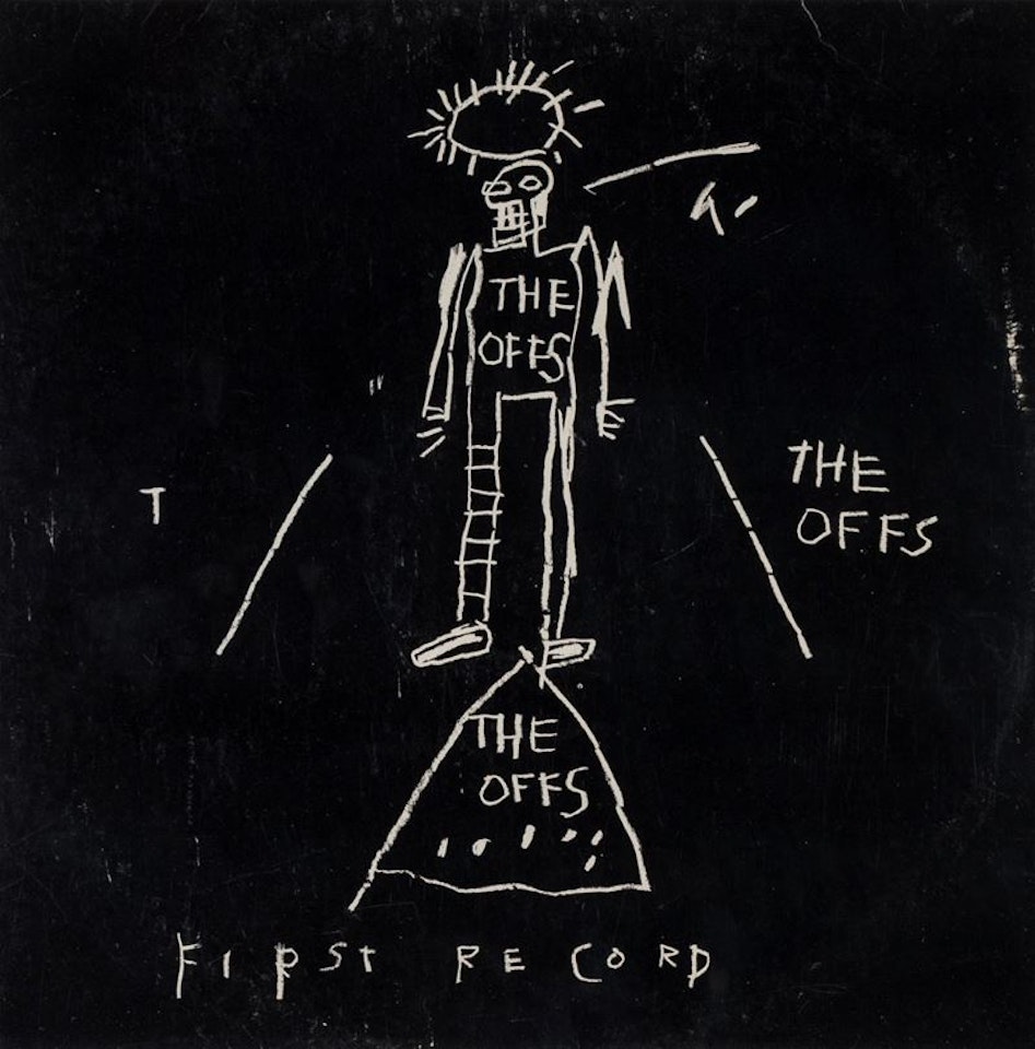 The Offs First Record by Jean-Michel Basquiat