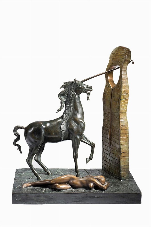 Unicorn by Salvador Dali