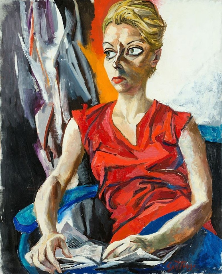 Ritratto di Genni De Ponti by Renato Guttuso