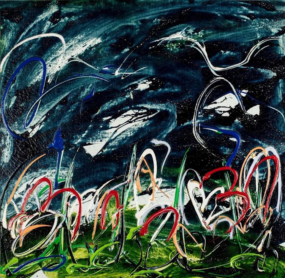 Gigli d"acqua by Mario Schifano