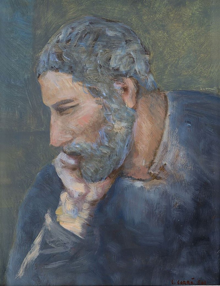 The philosopher by Carlo Carra