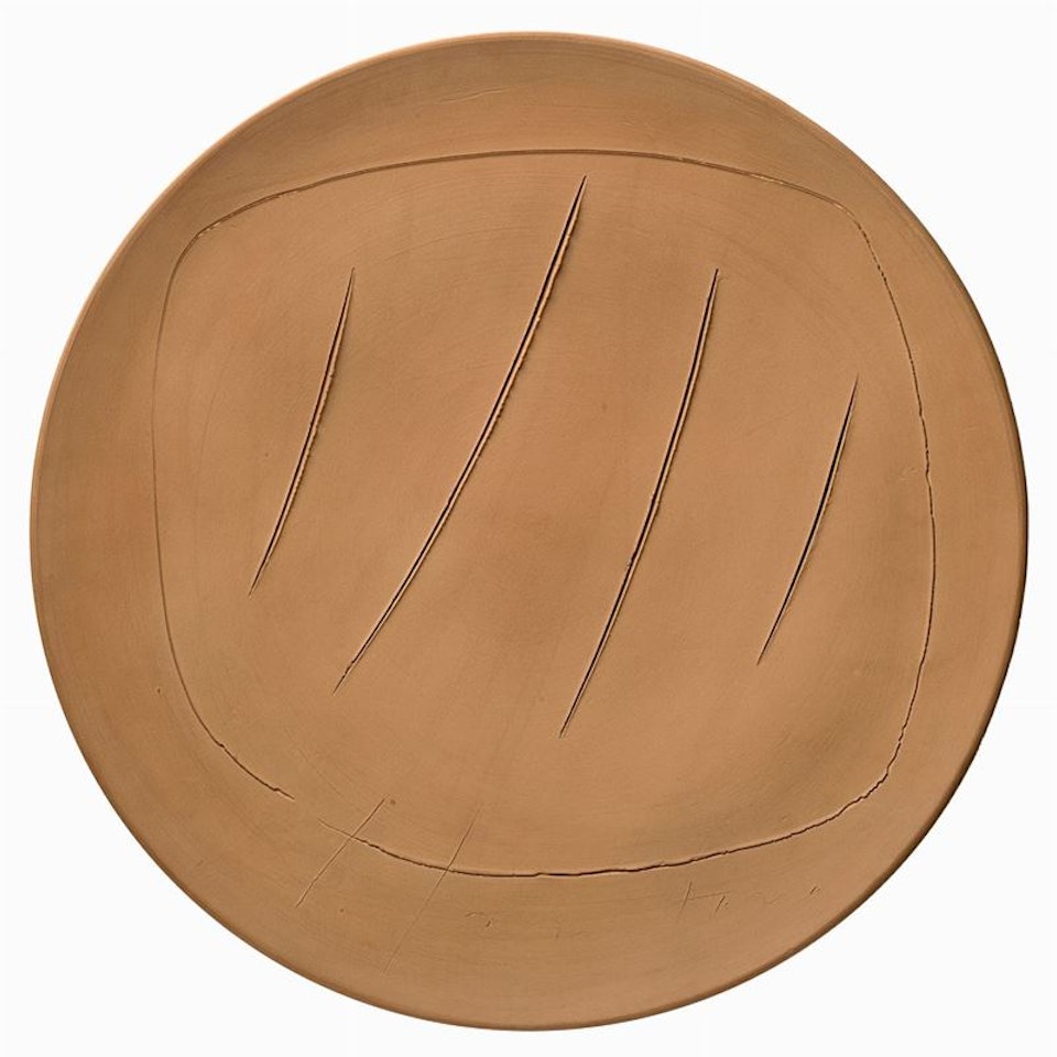 Spatial concept by Lucio Fontana